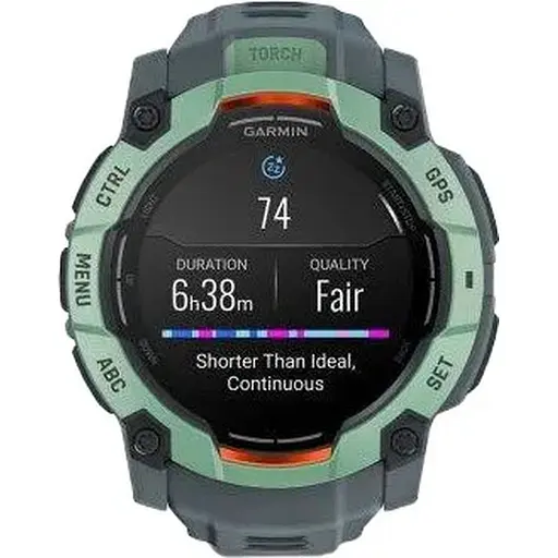 Смарт-часы Garmin Instinct 3 50mm AMOLED Neo Tropic with Twilight Band 010-03020-01 - фото 9