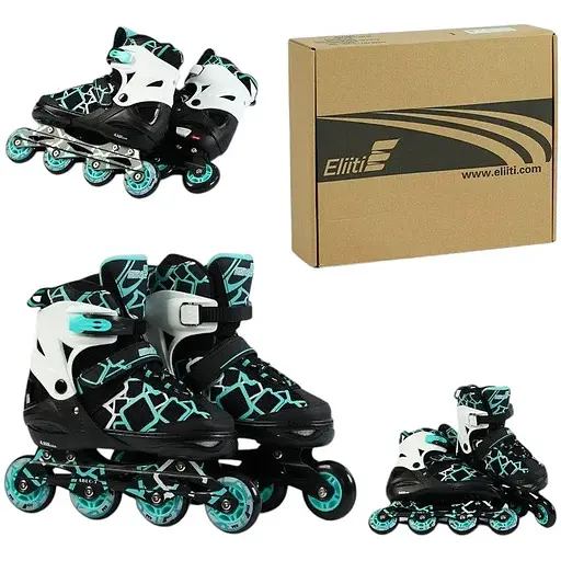 Роликові ковзани Eliiti для підлітка розміром 38-41 (63900-L) - фото 3