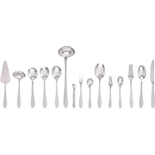 Столовый набор Maestro MR-1514-72 нержавеющая сталь 72 предмета Серый - фото 1