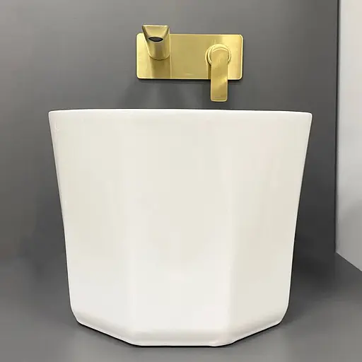 Умивальник VBI Prazzo white накладний VBI-016604, Білий - фото 2