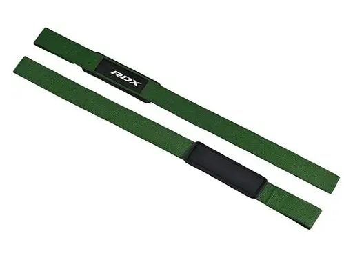 Лямки для тяги RDX W1 Gym Single Strap Army Green Plus (WAN-W1AG+) - фото 4