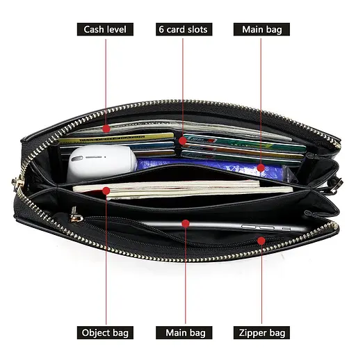 Чоловічий шкіряний клатч Vintage 22х13х3,5 см sum0012792 - фото 7