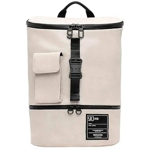 Рюкзак 90 Points Chic Small Backpack Beige - фото 1