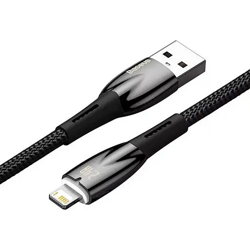 Кабель Baseus Glimmer Series USB - Lightning 2 метра CADH000301 - фото 1