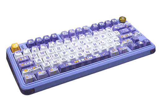 Клавіатура Valkyrie VK75 Merlin RGB Purple (MK20224486CN3) - фото 2