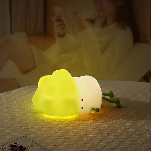Силиконовый беспроводной ночник "Капуста брокколи" - фото 3