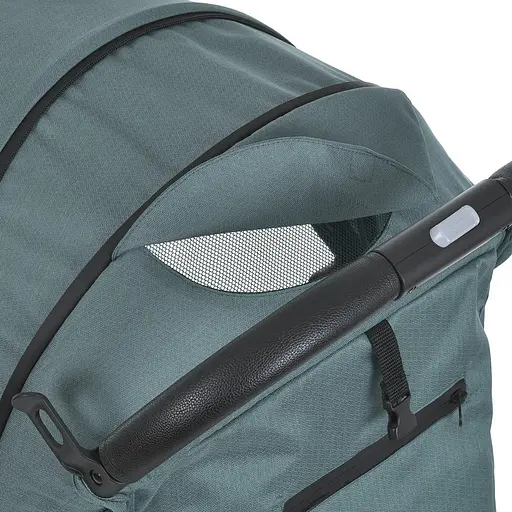 Детская прогулочная коляска-книга Bambi M 5727 Flash Pine Green Зеленая - фото 9