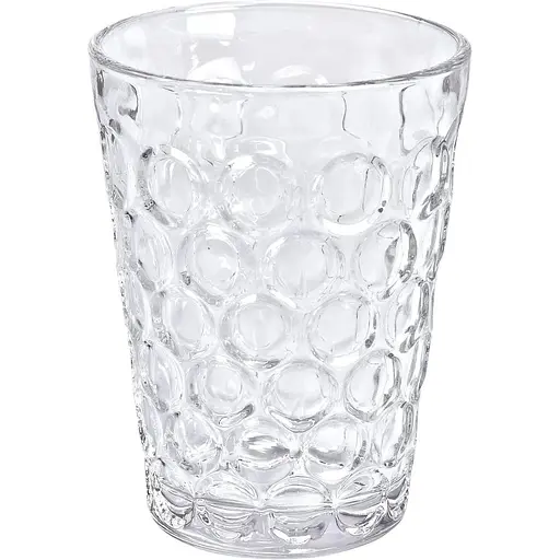 Набір склянок Yiwu із товстого скла Drops 6 шт. 400 мл HP-YH-9 - фото 2