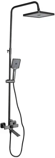 Душова система універсальна Qtap Presto Graphite QTPRE111GRP45585 - фото 1