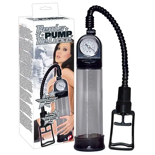 Вакуумная помпа для пениса You2Toys Penis Pump Deluxe 30 см черный - фото 3