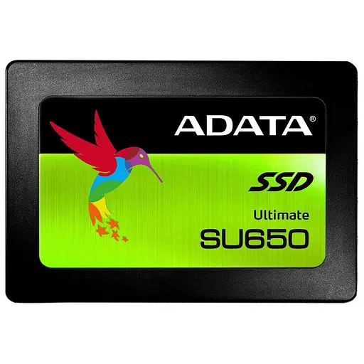 Накопичувач SSD Adata Sata 2.5" 1Tb (960GB) Ultimate SU650 Silicon Motion 3D TLC (ASU650SS-960GT-R) - фото 1