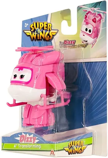 Ігрова фігурка-трансформер Super Wings Transforming Діззі (Dizzy) 10 см (EU780622) - фото 4