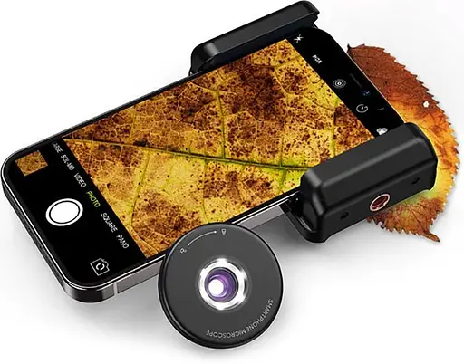 Мікроскоп для телефону Apexel MS009 HD Portable 100X Smartphone Microscope (APL-MS009) [84364] - фото 5