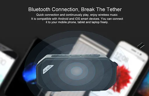 Колонка New Rixing NR3016 бездротова акустика 10 Вт - фото 3