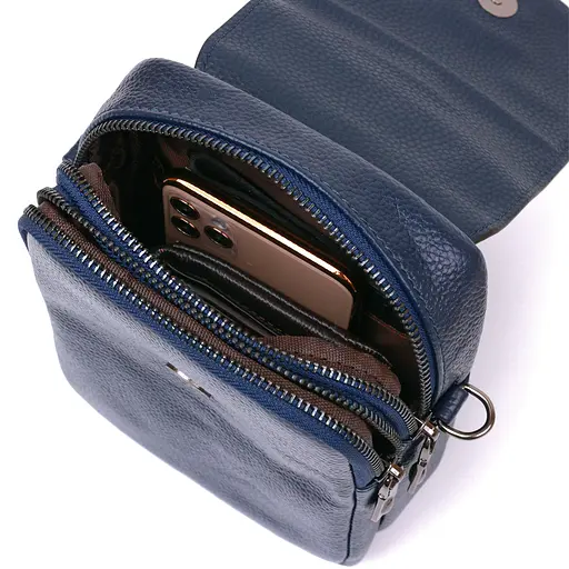 Сумка кожаная мужская  Vintage 14х19х5,5 см sum0020293 - фото 3