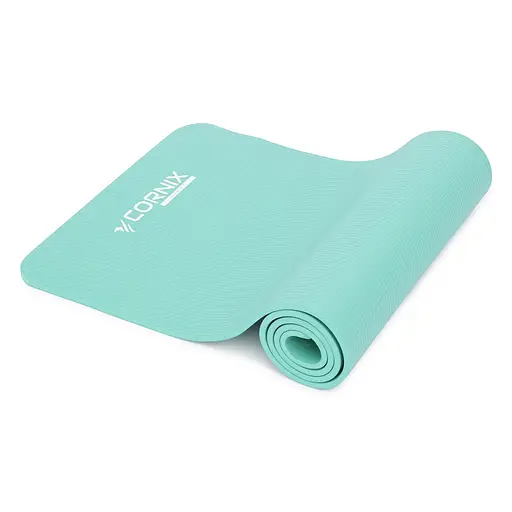 Коврик спортивный Cornix NBR 183 x 61 x 1 cм для йоги и фитнеса XR-0248 Mint - фото 2