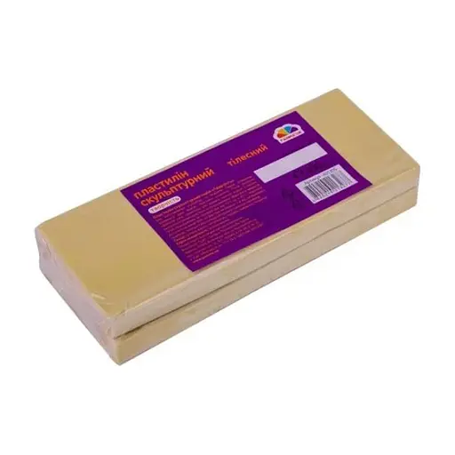 Пластилін скульптурний Творчість ГАММА'UA 401305 тілесний 400 грам - фото 1