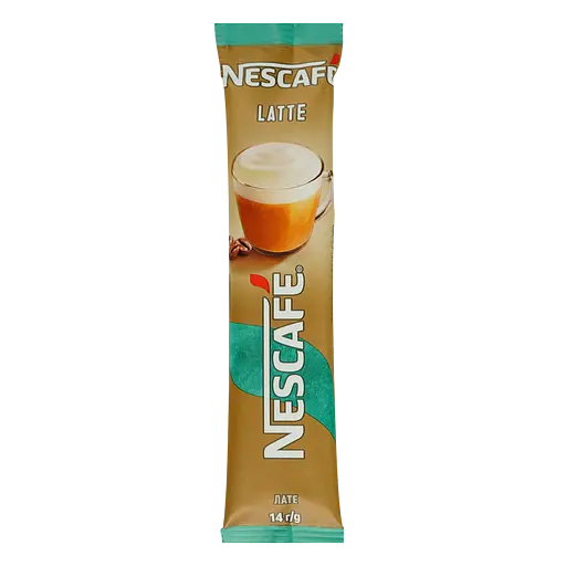 Напій кавовий Nescafe Latte розчинний стік 14 г