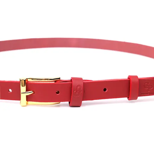 Ремінь шкіряний Grande Pelle для жінок 120х2 см яскравий тонкий acs0029638 - фото 6