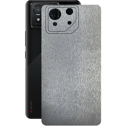 Захисна плівка StatusSKIN для Asus ROG Phone 8 Корпус Вініл Метал срібло - фото 1