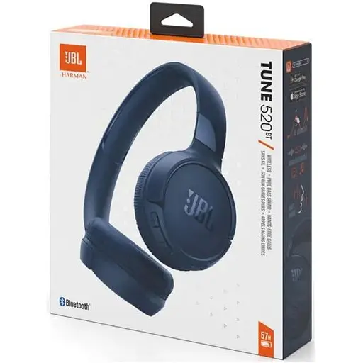 Наушники JBL Tune 520 BT (JBLT520BTBLUEU) Синие - фото 8