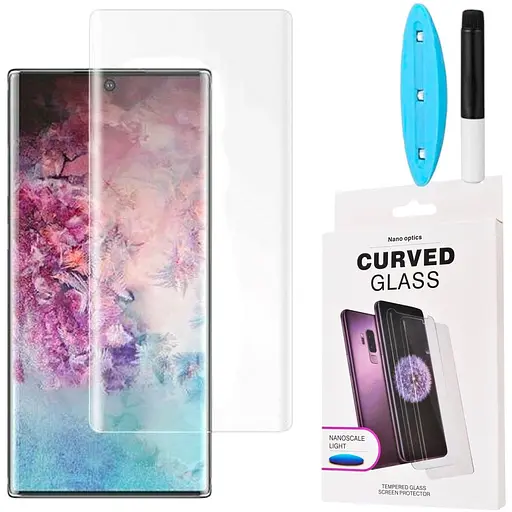 Захисне скло DK UV Curved для Samsung Galaxy Note10+/Note10+ 5G N975/N976 clear