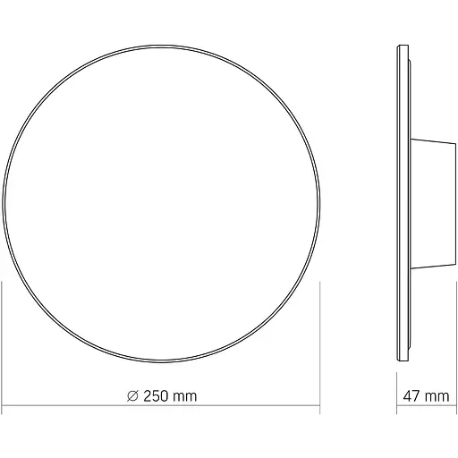 Світильник LED Videx WL03 настінний IP65, 18W 3000K-4000K-6500K White (VL-WL03-18CW) - фото 4