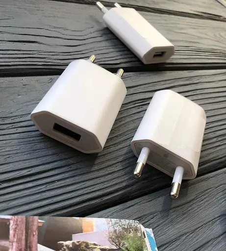 Сетевое зарядное устройство для USB Charger 1A Original EU Adaptor - фото 5