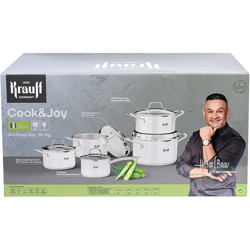 Набор посуды Krauff Cook&Joy 10 предметов (26-238-121) - фото 17