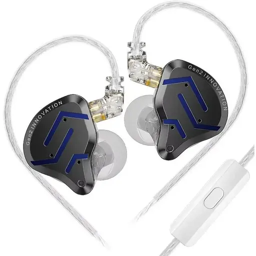 Наушники Knowledge Zenith ZSN Pro 2 с микрофоном black