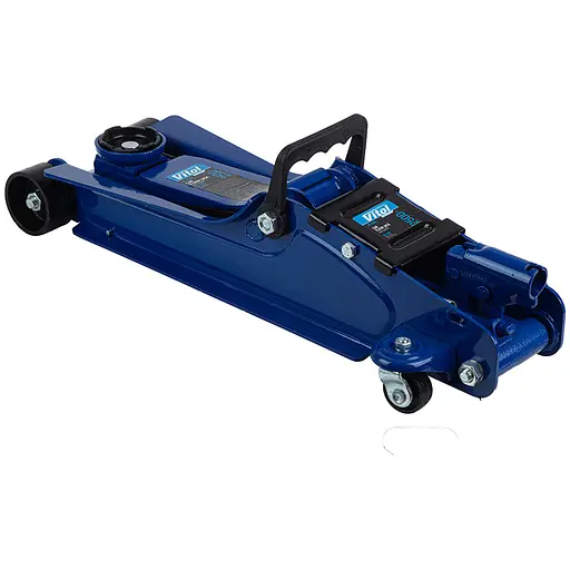 Домкрат гідравлічний підкатний Vitol 2.5т 85-385 мм з низьким підкатом 14.5 кг в коробці (DP-25385) - фото 3