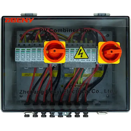 Коммуникационная коробка PV, DC 4 входа – 4 выхода, IP66