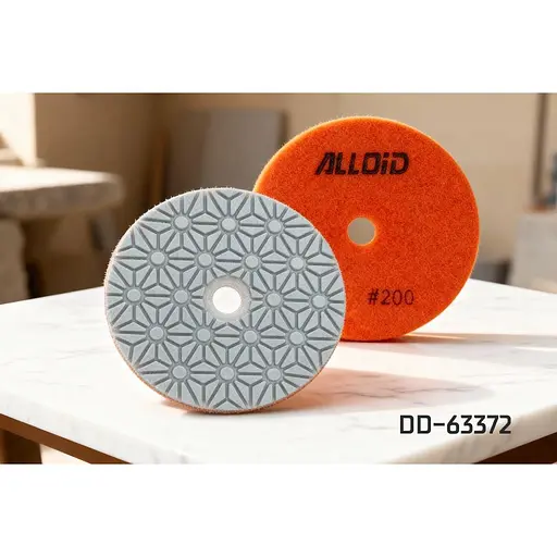 Круг алмазний Alloid Building Tools Star шліфувальний на липучці 100 мм зерно 200 (DD-63372) - фото 7