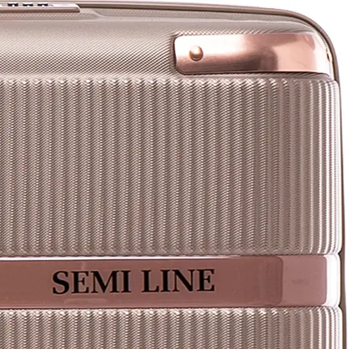 Валіза Semi Line 20" (S) Champagne (T5668-2) (DAS302658) - фото 9