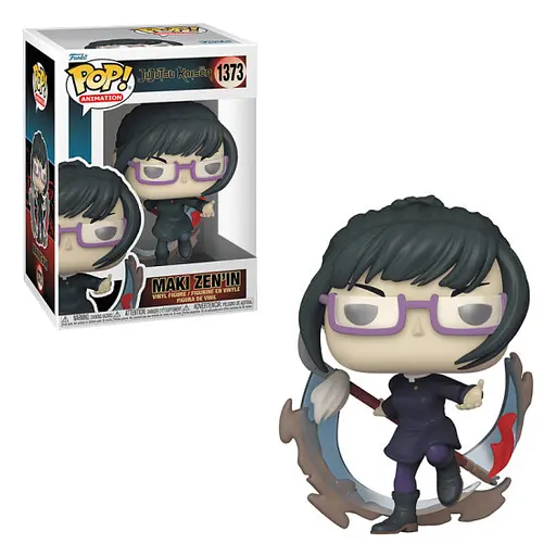 Фигурка Funko Pop Фанко Поп Jujutsu Kaisen Maki Zenin Магическая битва Маки Зенин 10 см JK MZ 1373 - фото 2