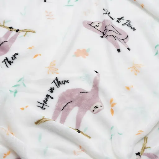 Плед Ardesto Flannel 160х200 см 100% полиэстер ленивцы (ART0115PB) - фото 3