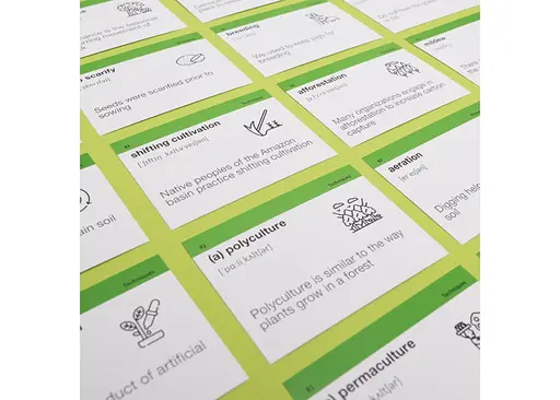 Настільна гра English Student Картки для вивчення англійської мови English Student Agriculture English Vocabulary (укр.) (591225964) - фото 3