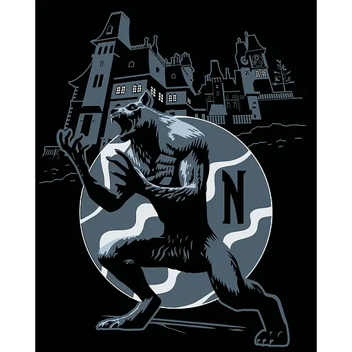 Картина за номерами Santi Wednesday Awakening the Beast LED підсвітка 40х50 см (955077)