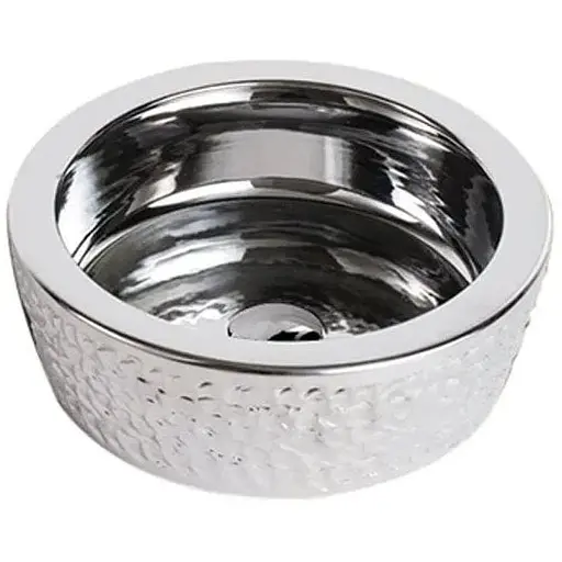 Умивальник Newarc 42x42 сріблястий 5065CR, Хром - фото 1