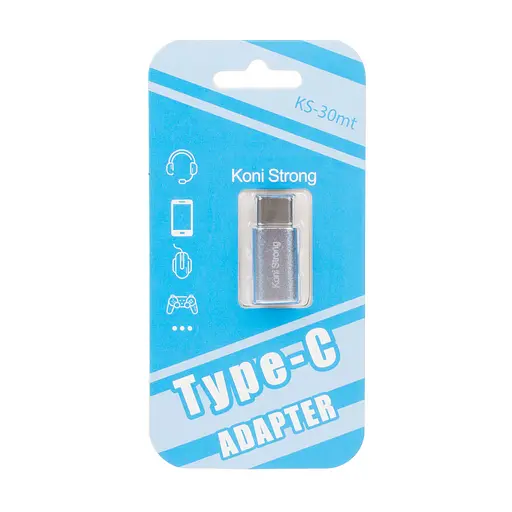 Адаптер Koni Strong Micro to Type-C KS-30mt - фото 2