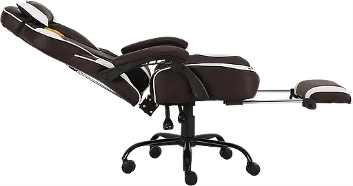 Геймерське крісло GT Racer коричневе з білим (X-2748 Dark Brown/White) - фото 5