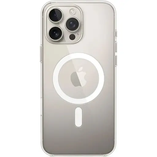 Оригинальный прозрачный чехол Apple Clear Case with MagSafe для Iphone 16 Pro Max (6.9") Clear MA7F4ZM/A - фото 8