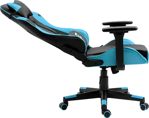 Геймерское детское кресло GT Racer черное с синим (X-5934-B Kids Black/Blue) - фото 5