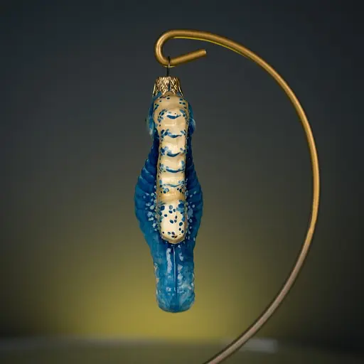 Ялинкова прикраса Різдвяні історії Морський коник скло (4820001154702) - фото 4