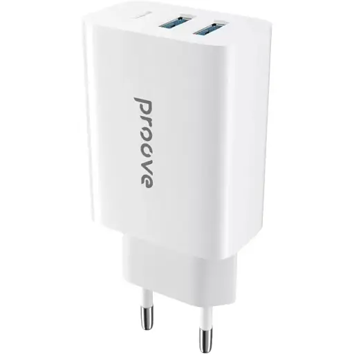 Зарядний пристрій на 3 виходи 30 ватів Proove Rapid 2 USB + Type-C - фото 1