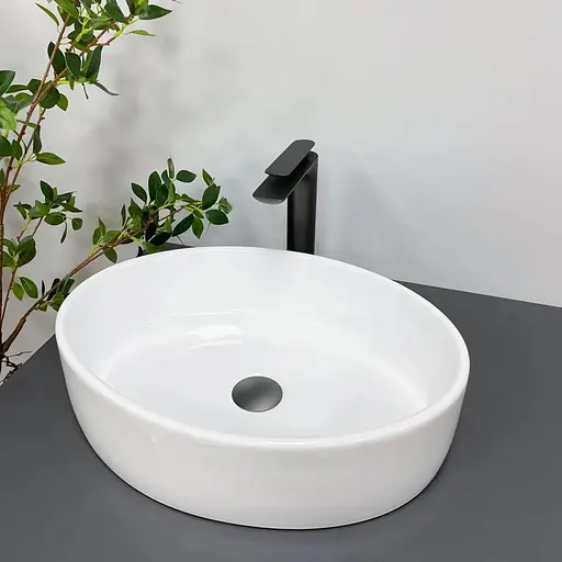 Умивальник VBI Cefalu white накладний VBI-015400, Білий - фото 1