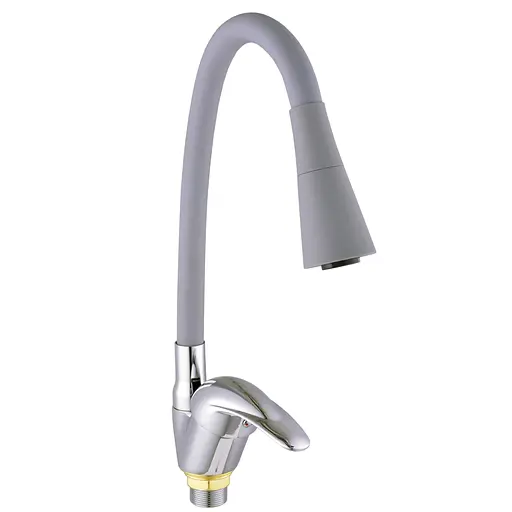 Змішувач для кухні EcoMix E-GEZ-203SK-G03 000025221 Сірий - фото 2