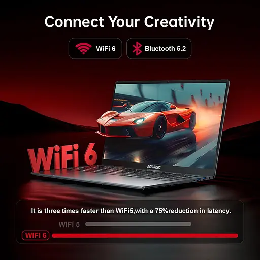Ноутбук Ігровий ACEMAGIC 16.1-inch 7 5825U,16GB DDR4 512GB M.2 2280,IPS WIFI6,Windows 11 Pro - фото 5