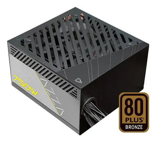 Блок живлення AZZA PSAZ 750W ATX 3.1 80+ Bronze (PSAZ-750W(ATX3.1)) - фото 1