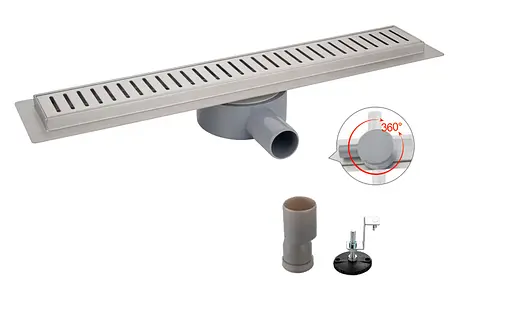 Душовий канал Koer FD03-70x700 нержавіюча сталь 700 мм AC0691 - фото 2